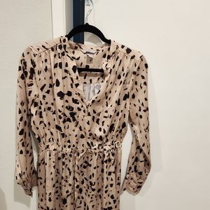 Cheetah Print Dress